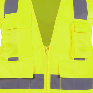 Chaleco de seguridad Black Wolf Supervisor Reflectante con Bolsillo