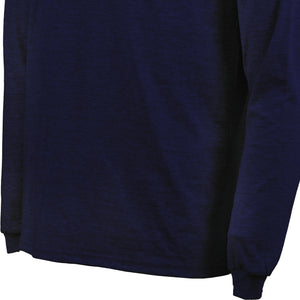 Polera Black Wolf Polo Manga Larga Bw Azul