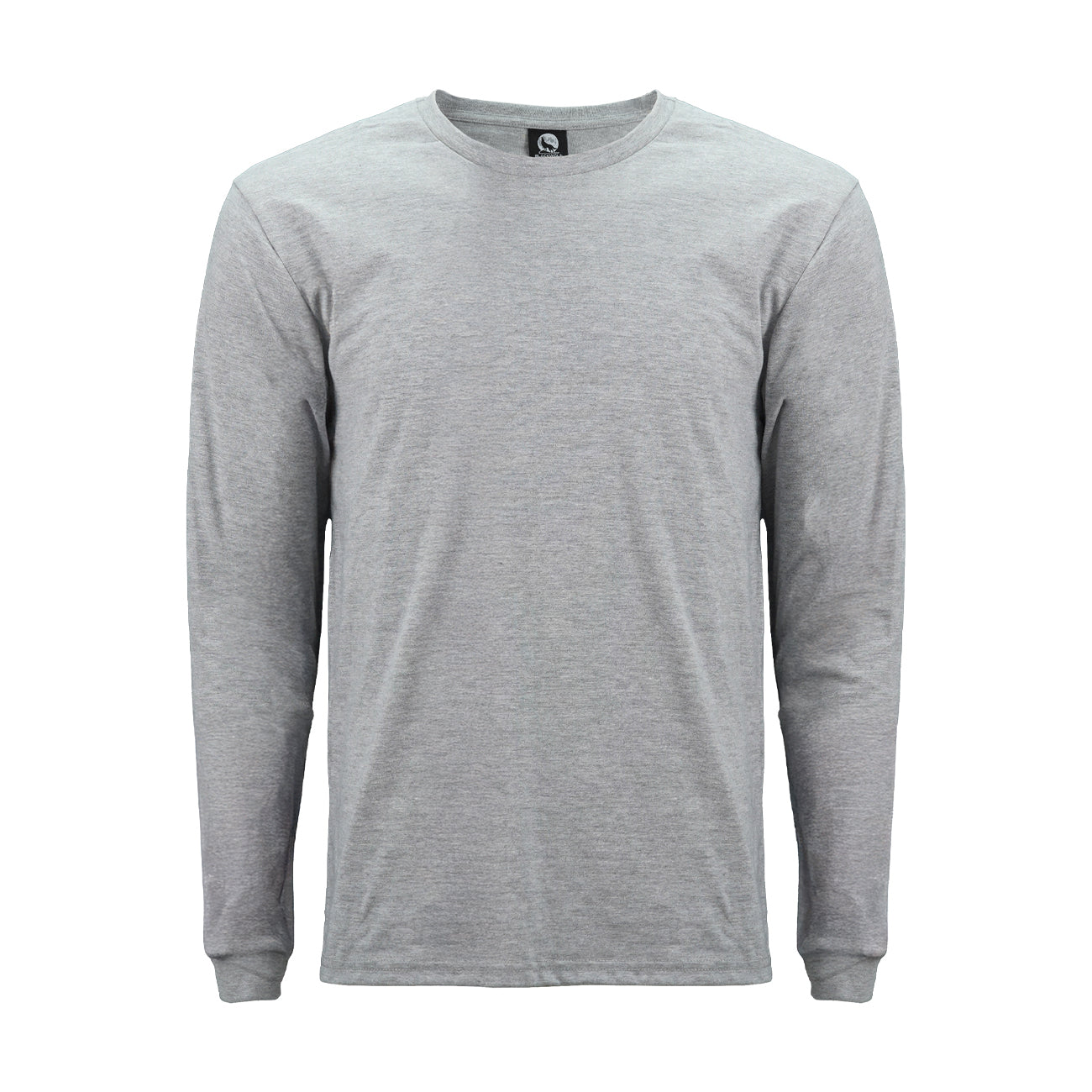 Polera Black Wolf Polo Manga Larga Bw Gris