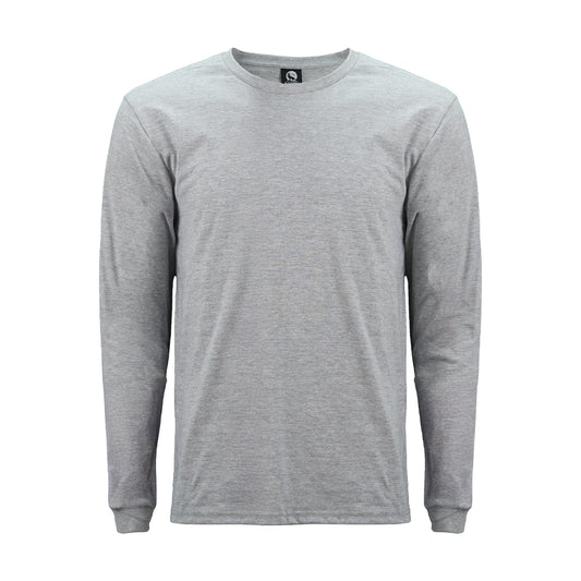 Polera Black Wolf Polo Manga Larga Bw Gris