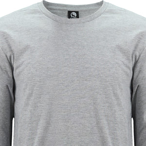 Polera Black Wolf Polo Manga Larga Bw Gris