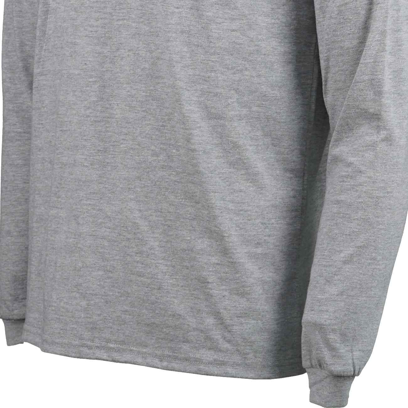 Polera Black Wolf Polo Manga Larga Bw Gris