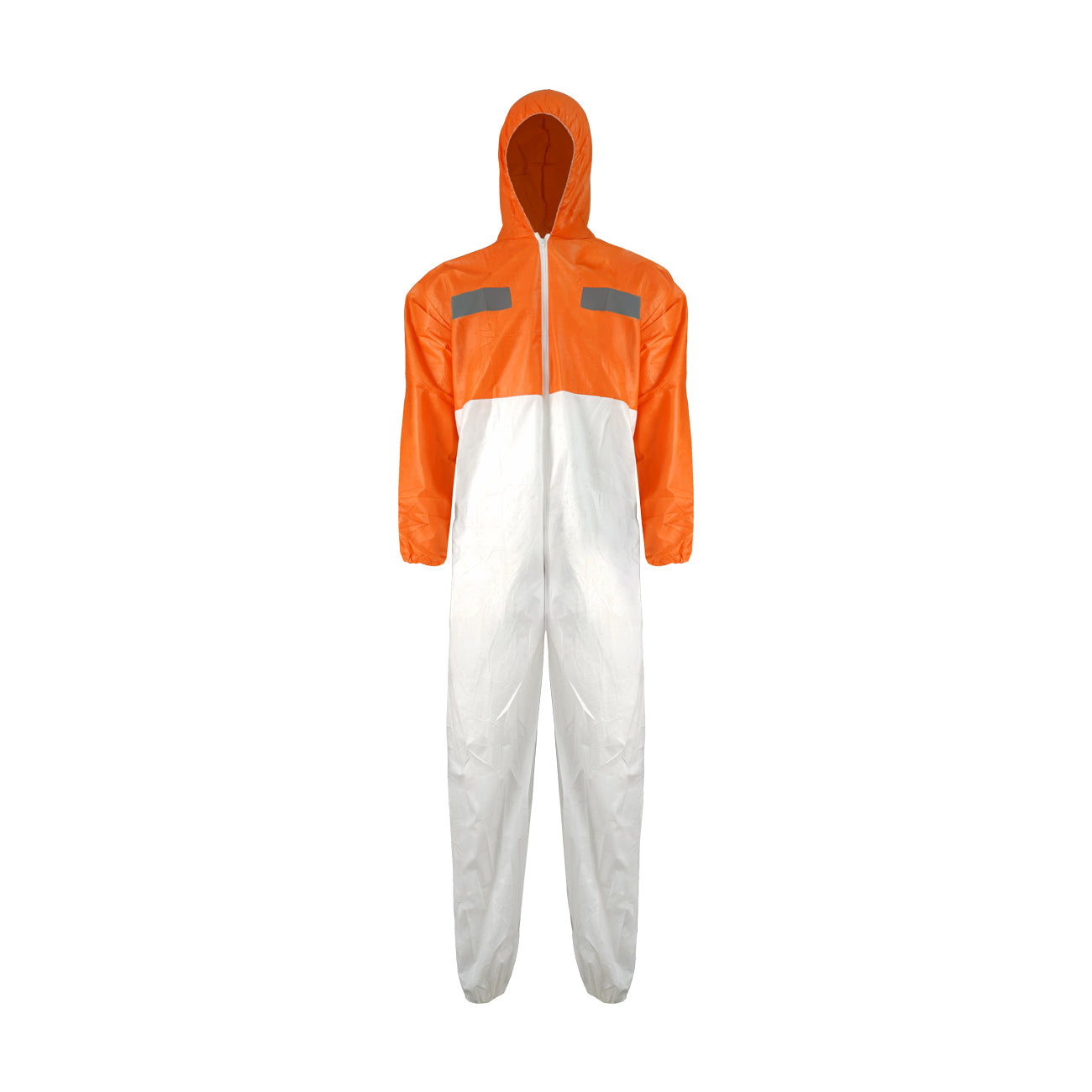 Buzo Black Wolf Desechable Bicolor Coverall-G Cinta Reflectante