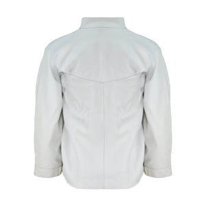 Chaqueta de Cuero Soldador Kevlar Premium Greenway