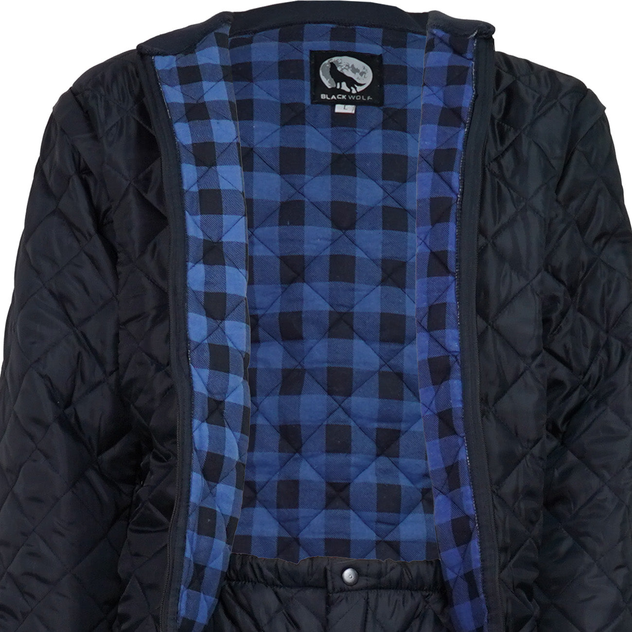 Pijama Black Wolf Térmico Forro Franela