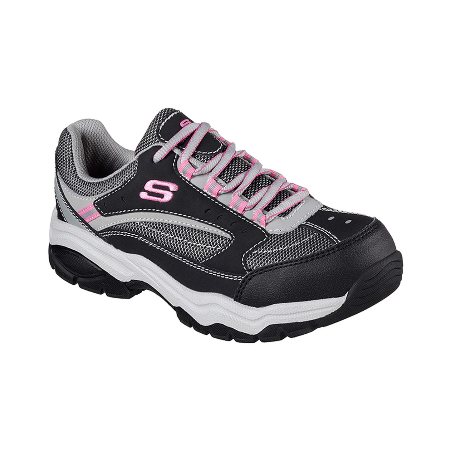 Zapatilla de seguridad Skechers Biscoe Rosado