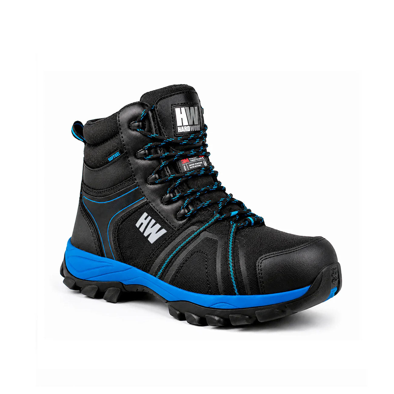 Botin de seguridad Hw Bering High Azul