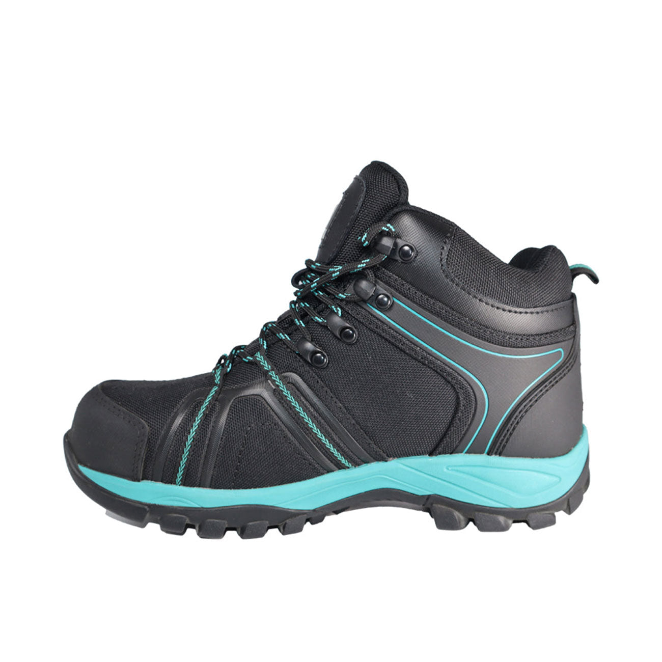 Botín HardWork Bering Low Aqua Mujer