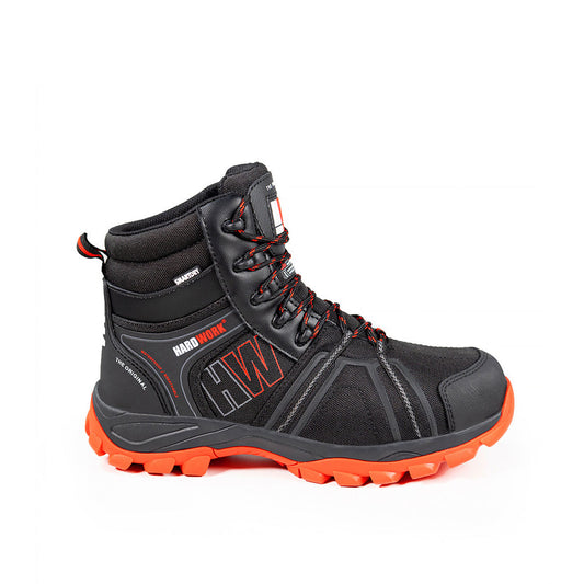 Botín de seguridad Hardwork Bering High Red