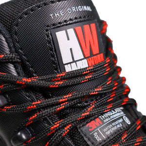 Botín de seguridad Hardwork Bering High Red