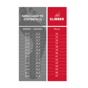 Botin de seguridad Climber Bachelor
