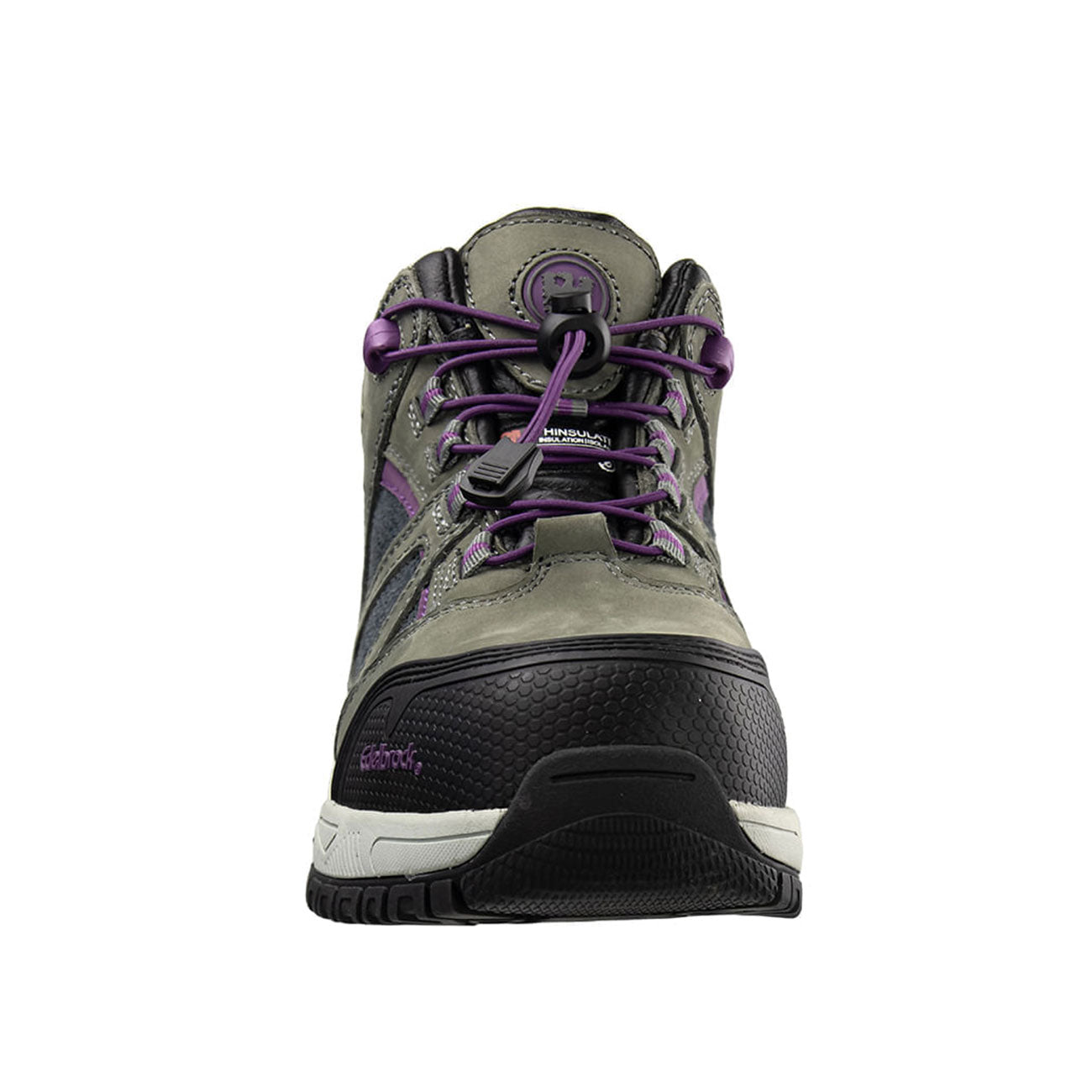 Botín Edelbrock EDBK 177 Mujer Gris Morado