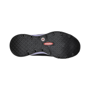 Zapatilla de seguridad  Evzan Negro Morado Skechers