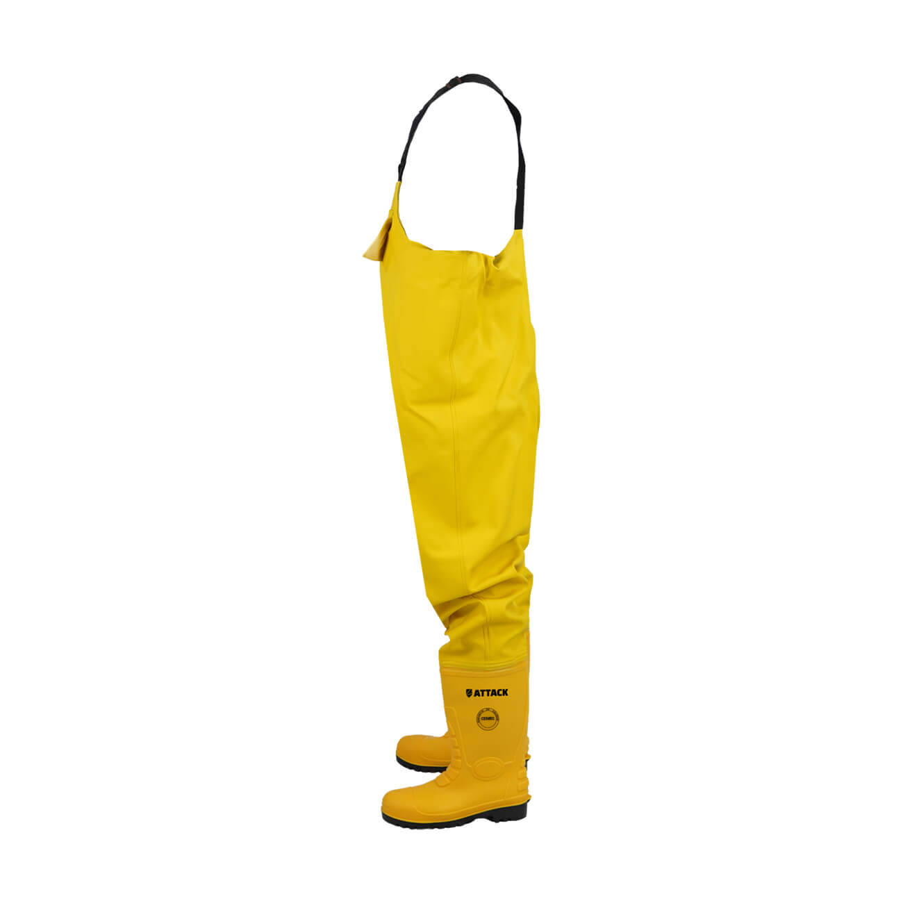 Bota de Seguridad Wader Chem PVC con Jardinera Attack