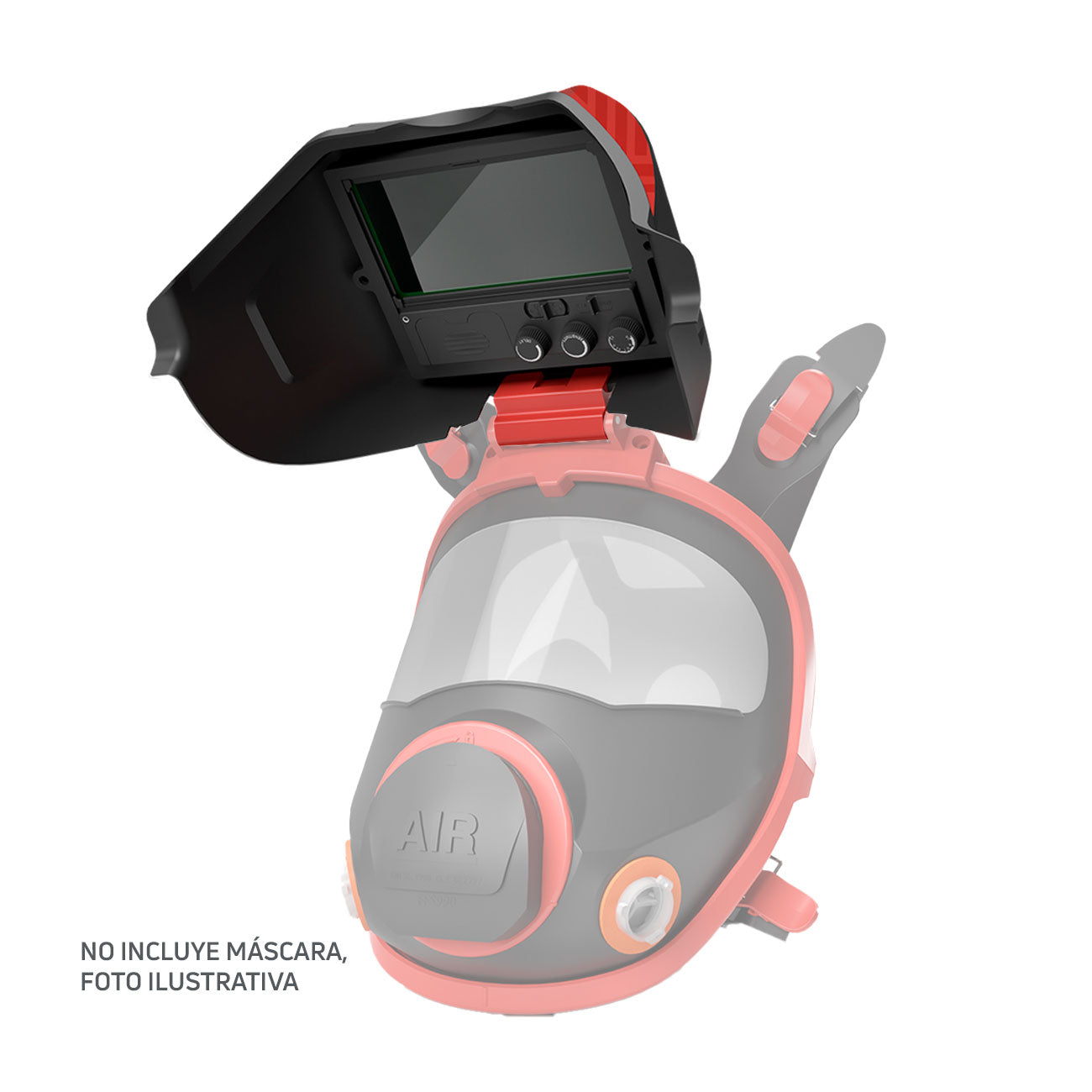 Accesorio Visor Soldador AIRWeld con Filtro Fotosensible para Respirador FFS990