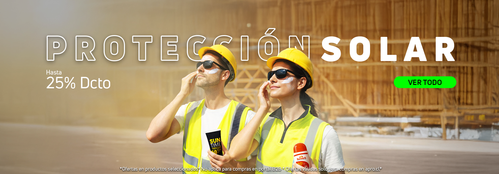Proteccion Solar 25% Dcto