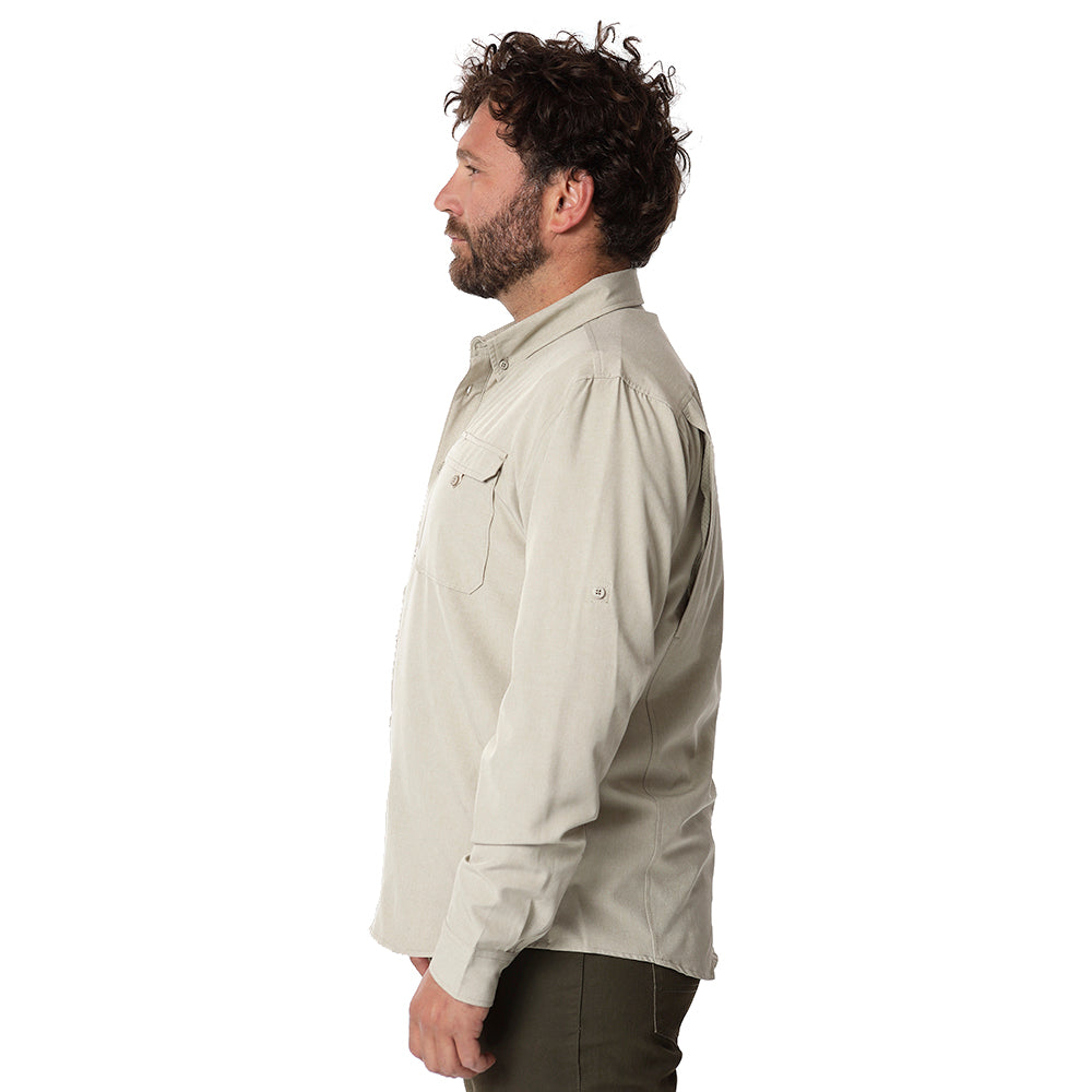 Camisa Oryx Tecnica Serengueti Uv Beige