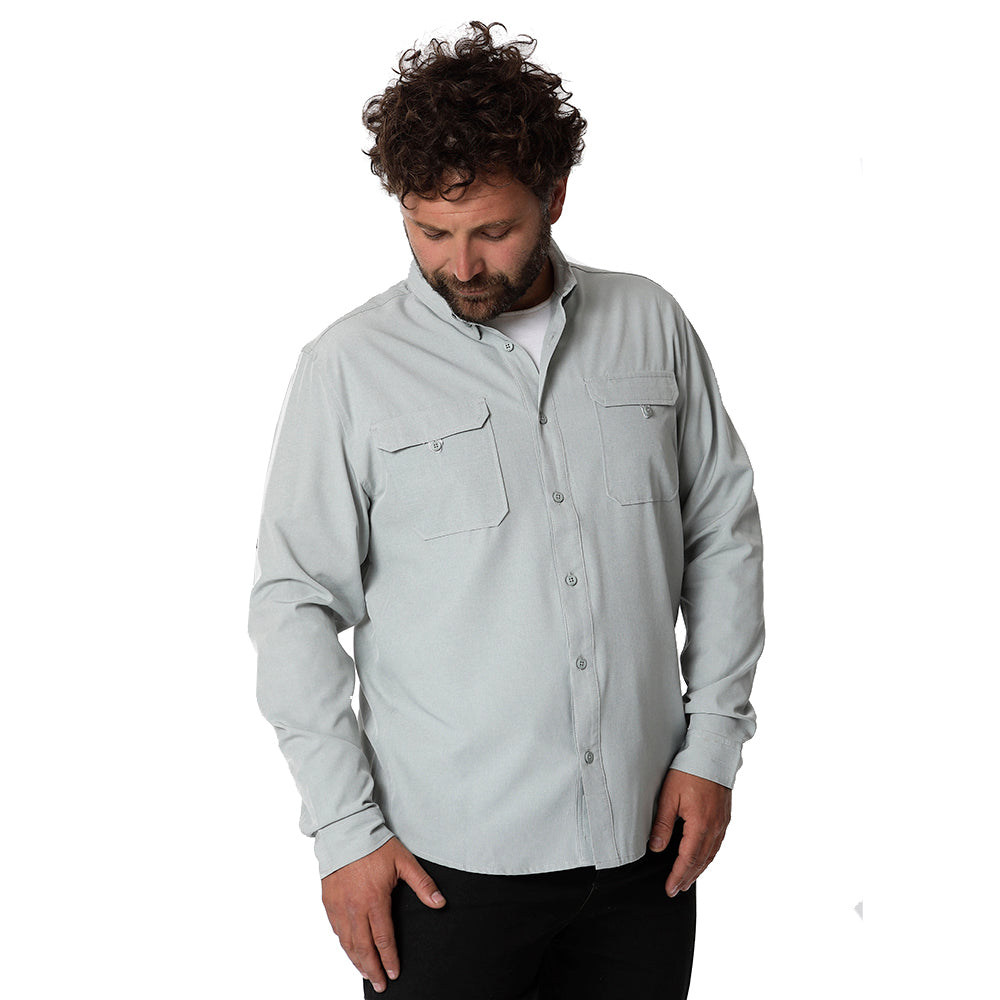 Camisa Oryx Tecnica Serengueti Uv Gris