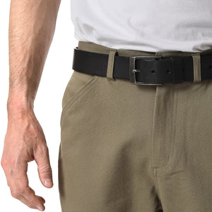 Cinturon Oryx Cuero Natural Kobuk Negro