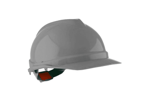 Casco de Seguridad Steelpro Evo III con Arnes Gris