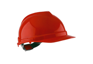 Casco de Seguridad Steelpro Evo III con Arnes Rojo