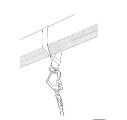 Anclaje de seguridad Segma Rag 1.5m