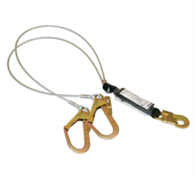 Amortiguador de seguridad Chilesin Impacto con cabo de acero AMR2S-ARA10 1.80