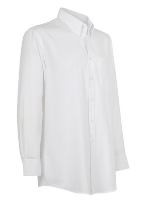 Camisa Texora Oxford Classic Manga Larga Blanca