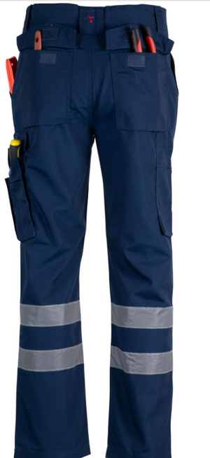 Pantalon Texora Alerce Cargo Azul Con Cinta