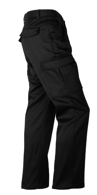 Pantalon Texora Cargo Executive Gabardina Polar Negro