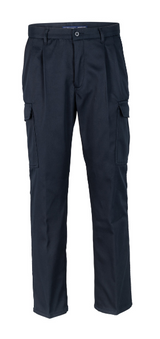 Pantalon Texora Gabardina Cargo Forro Polar Azul