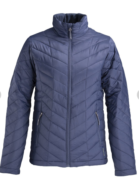 Parka Texora Termica Light 100% Nylon Mujer Azul Marino