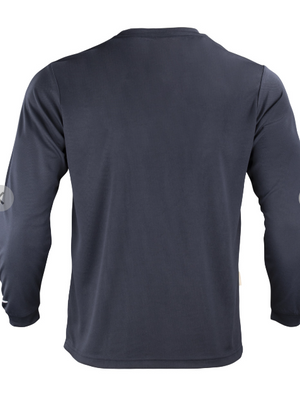 Polera Texora Dryfresh Hombre Manga Larga Azul Marino
