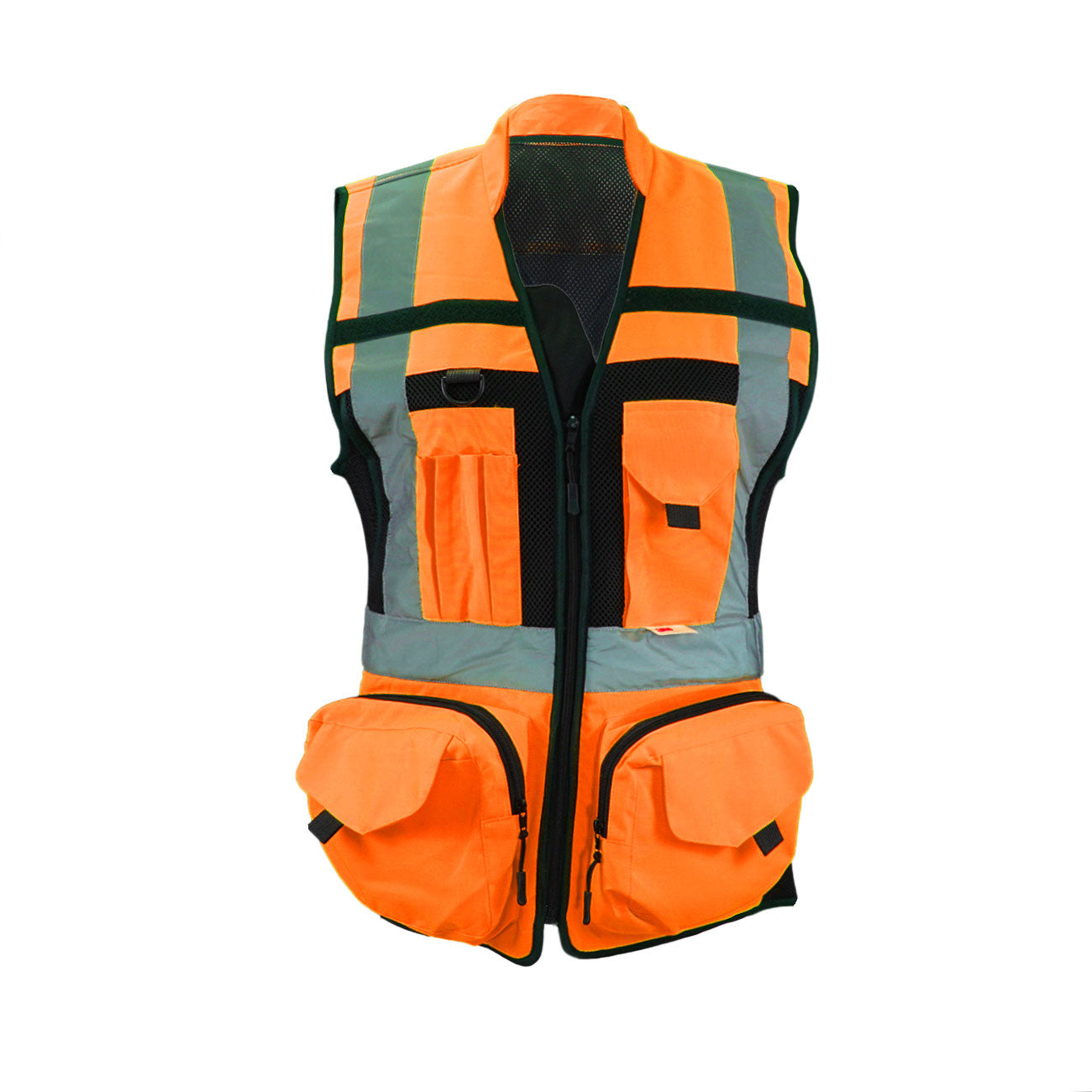 Chaleco Geólogo Minero Under Cover Naranjo Mujer