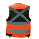 Chaleco Geologo Minero Naranjo