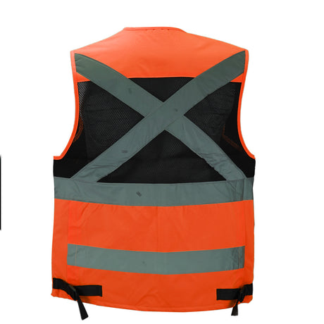 Chaleco Geologo Minero Naranjo