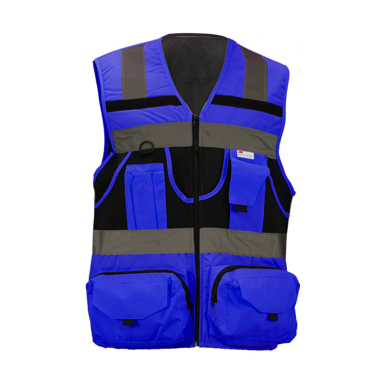 Chaleco Geólogo Minero Under Cover Azul