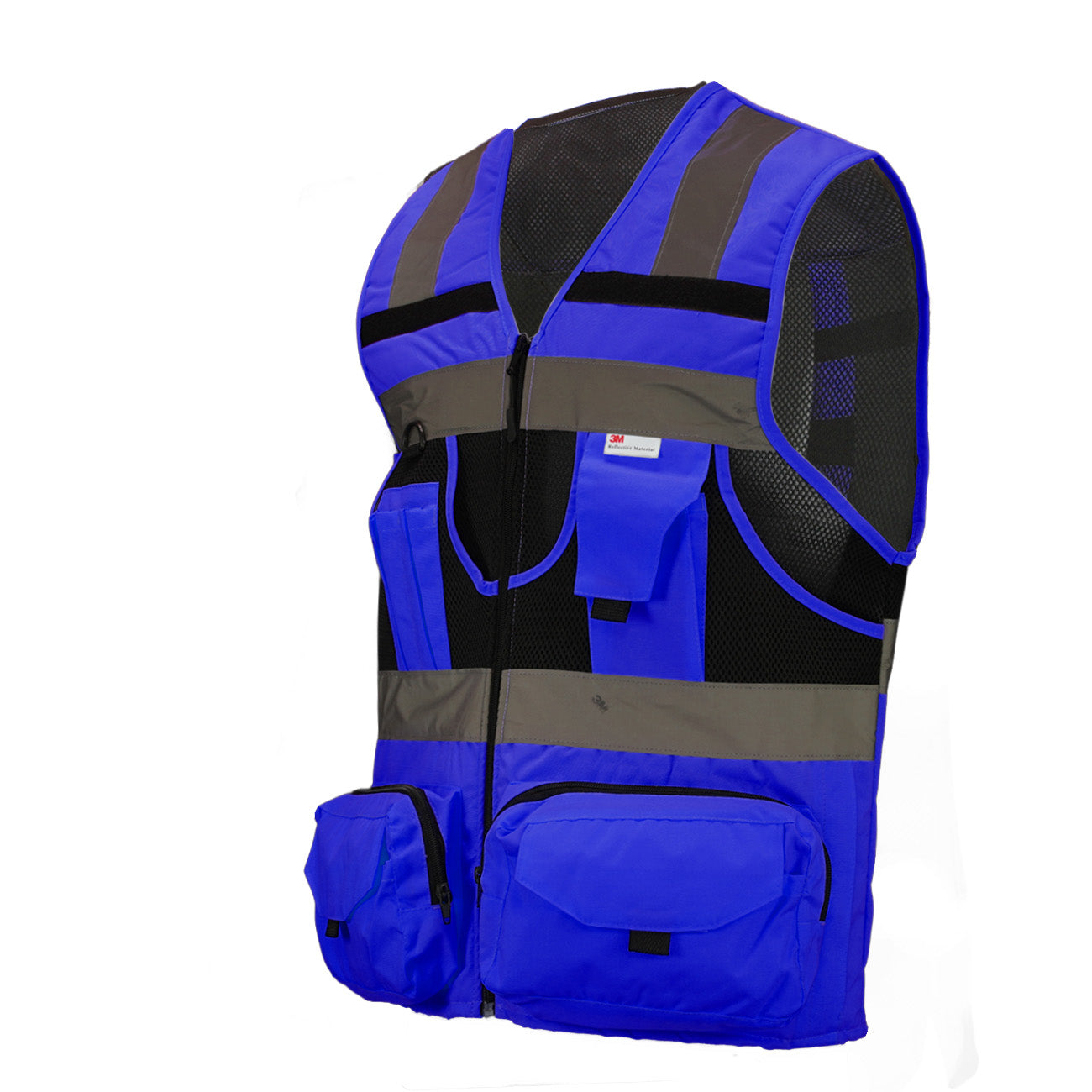 Chaleco Geólogo Minero Under Cover Azul