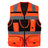Chaleco Geologo Minero Naranjo