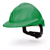 Casco de Seguridad Libus Milenium Porta Lampara Verde