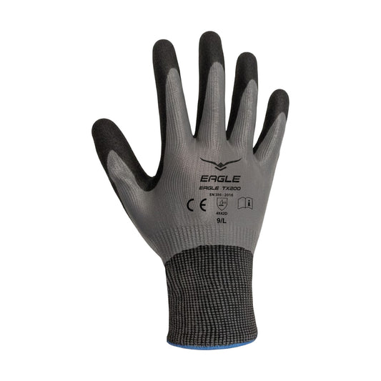 Guante de Seguridad Eagle TX200 Anticorte Nivel D