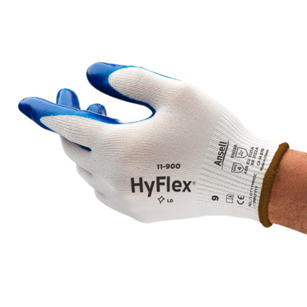 Guante de Seguridad Ansell Hyflex Nbr Nitrilo 11-900