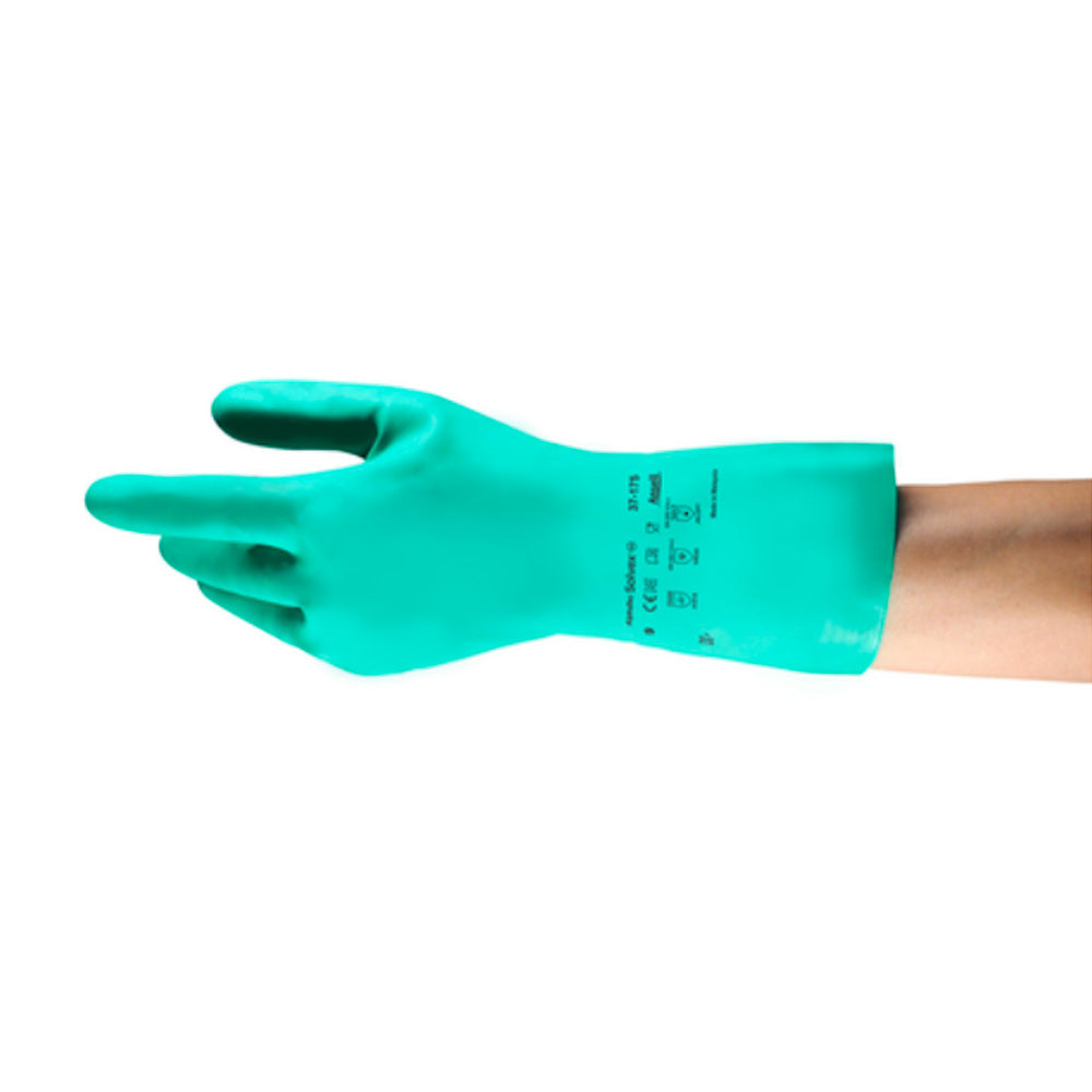Guantes de Seguridad Ansell Nitrilo Solvex 37-175 – Apro Seguridad