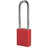 Candado Master Lock 1107 Largo Rojo