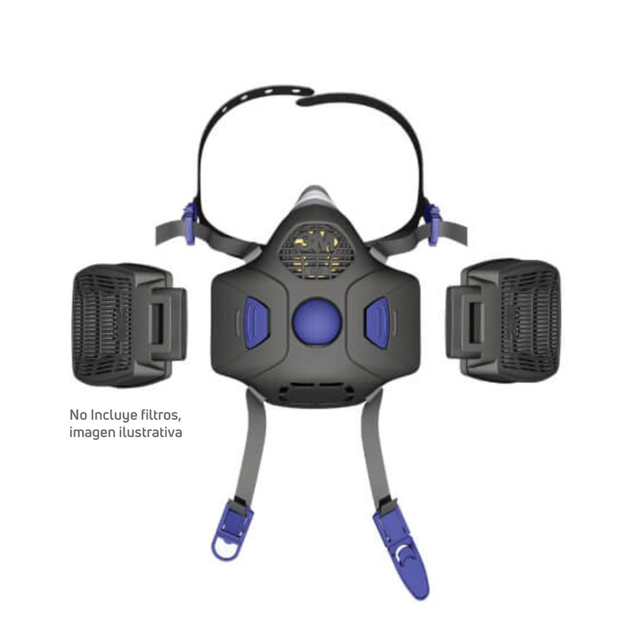 Respirador 3M™ Secure Click™ serie HF-800