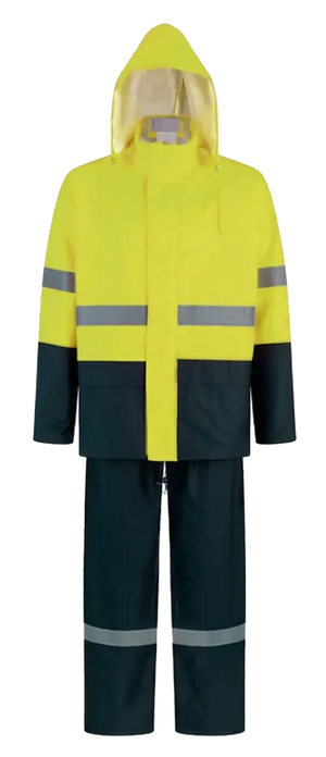 Traje Antiácido Tiger Eyes Pu C/Cinta Rfl Varón Amarillo-Azul