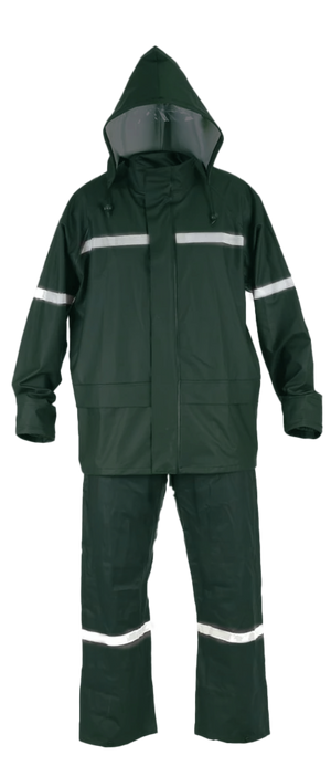 Traje Antiácido Tiger Eyes Pu C/Cinta Rfl Varón Verde