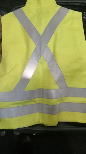 Chaleco Geo de seguridad Marshall Moffat Ignifugo Cuello Mau