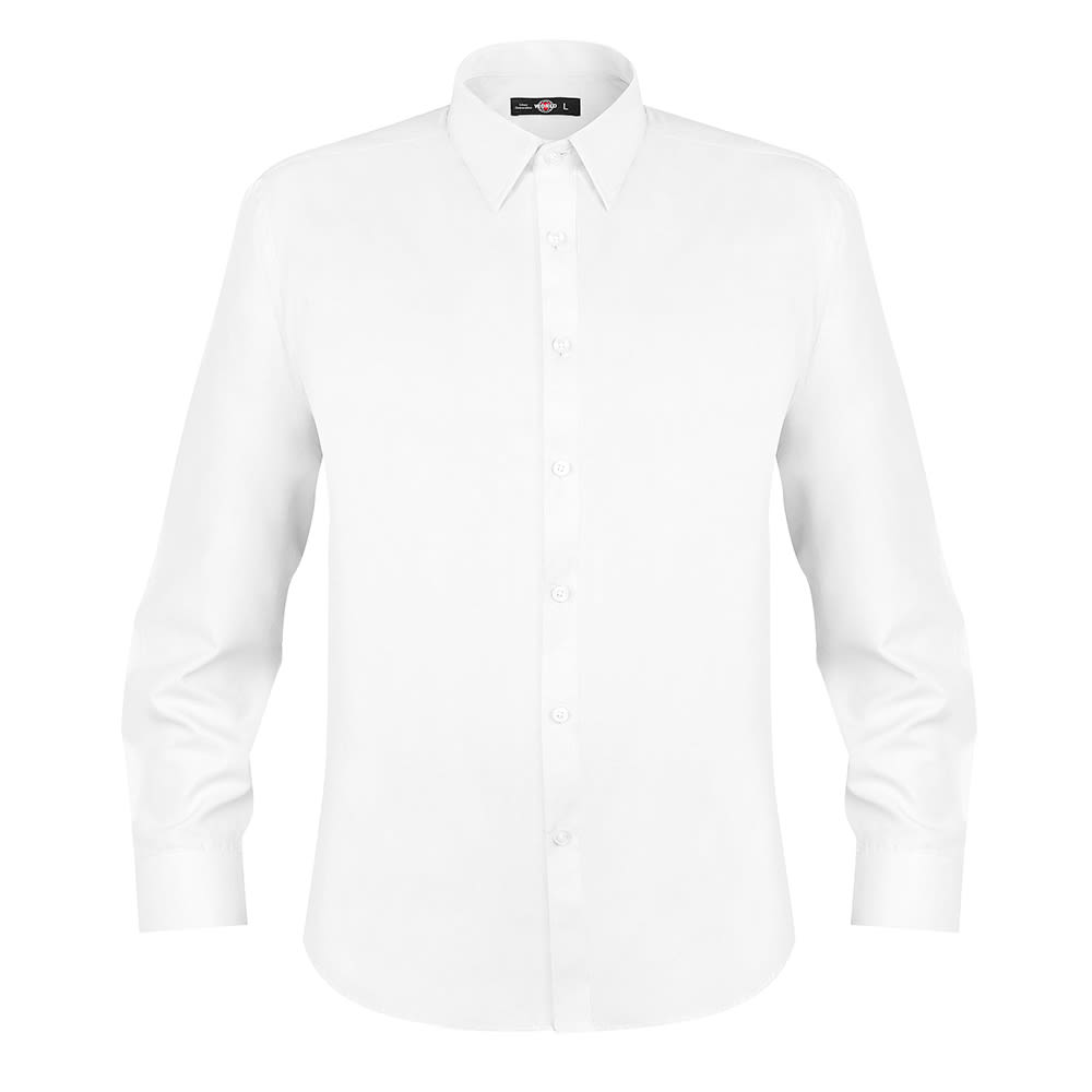 Camisa Texora Oxford Ligth Manga Larga Blanca