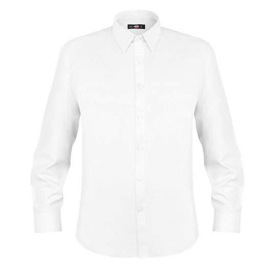 Camisa Texora Oxford Ligth Manga Larga Blanca